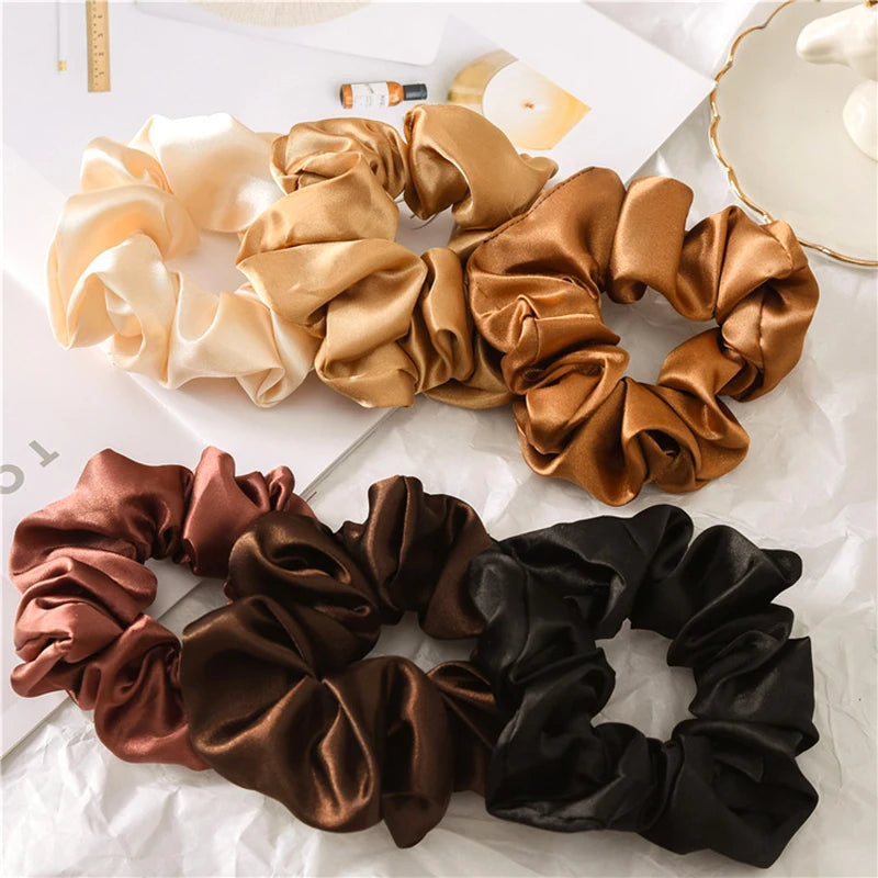 Oversized Scrunchies Autumn mix