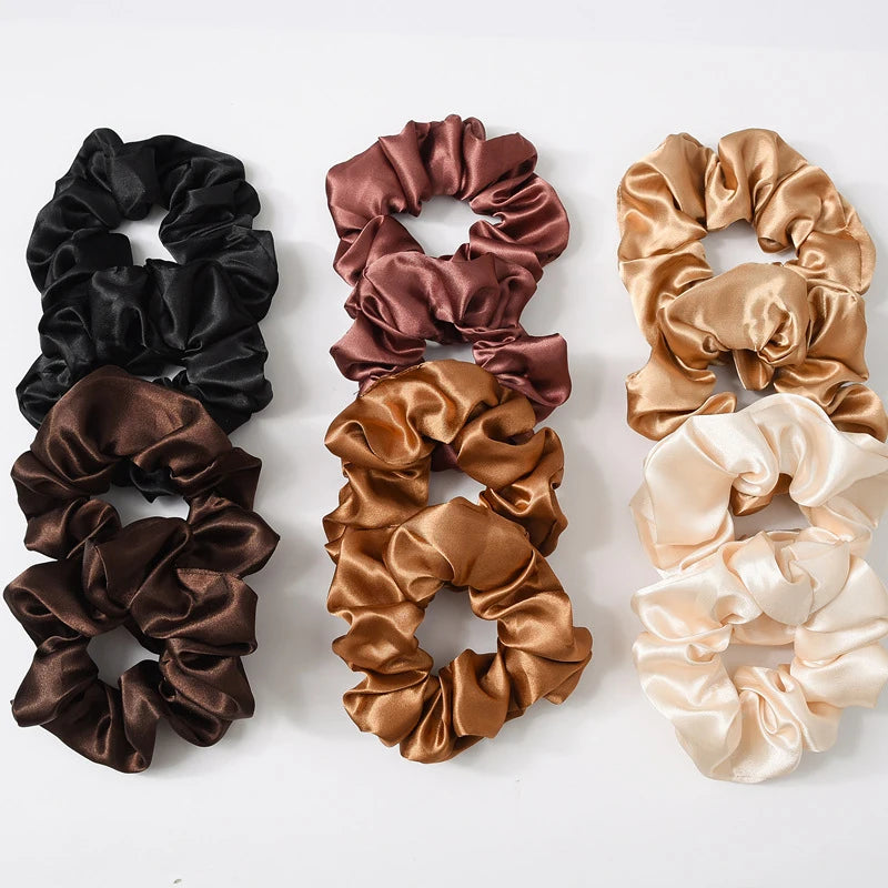 Oversized Scrunchies Autumn mix