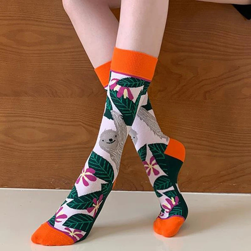 Anthro who? Art deco socks