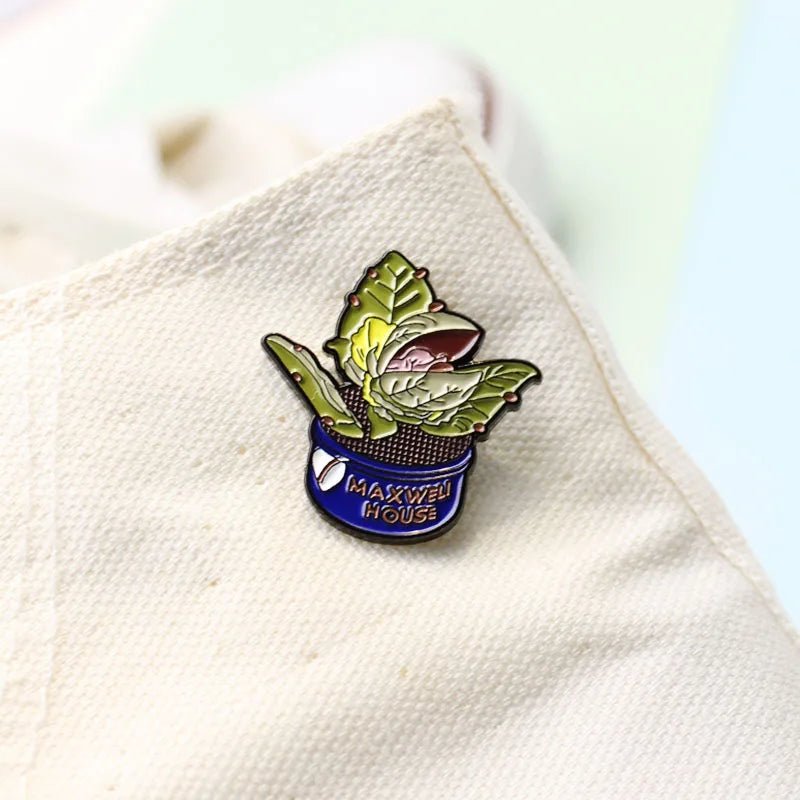 Feeeed me Seymour enamel pin - Blossoms&Moss