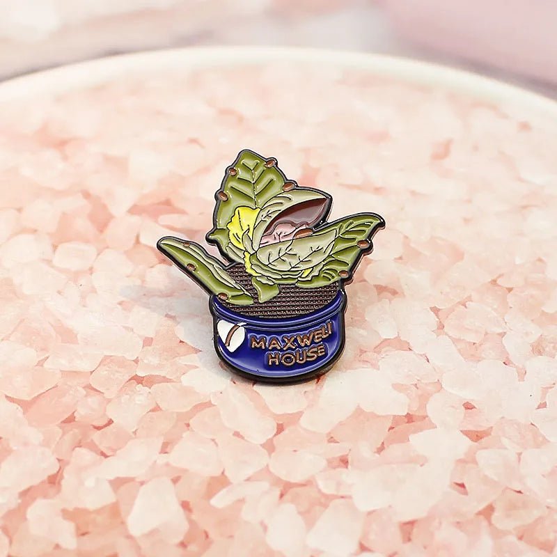 Feeeed me Seymour enamel pin - Blossoms&Moss