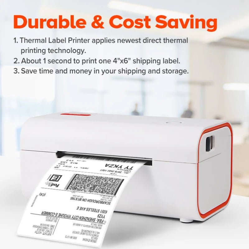 M4202 4x6 Thermal mailing Shipping Label Printer, Postage Label Printer For Small Business, Wireless Label Printer For Shipping - Blossoms&Moss