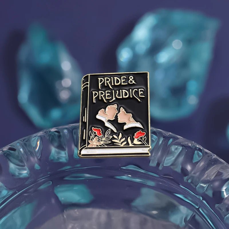 Pride and Prejudice Enamel Pin - Blossoms&Moss