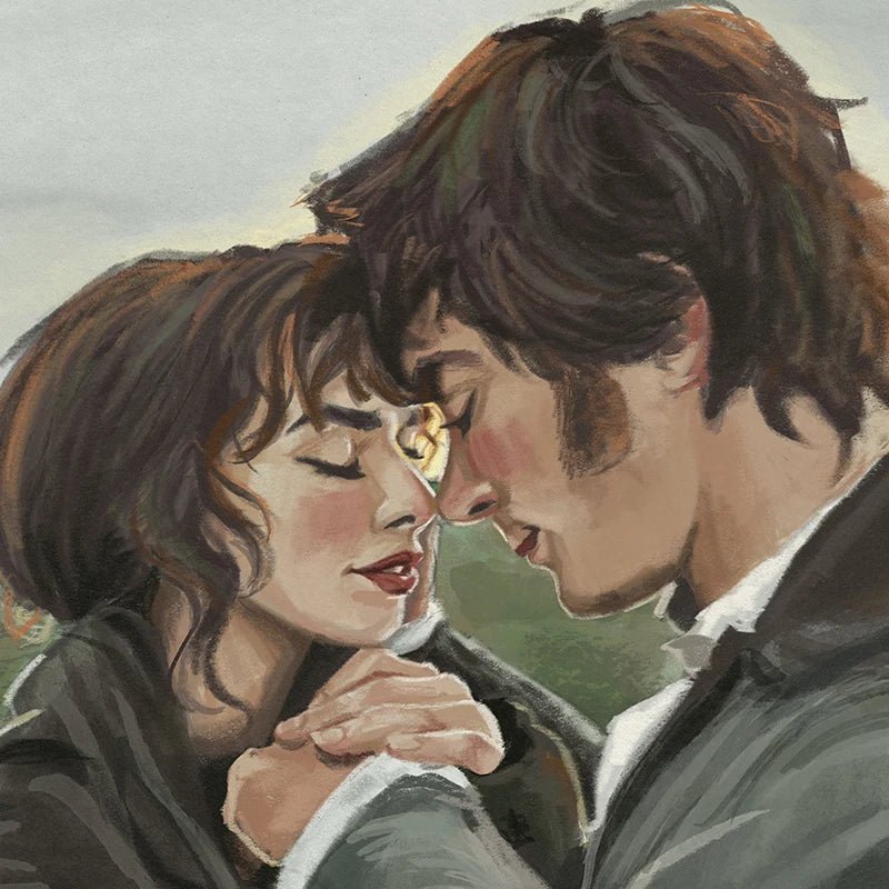 Pride and Prejudice Oil Painting - Blossoms&Moss