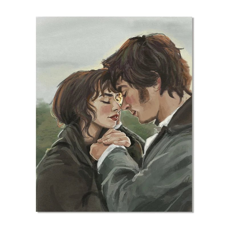 Pride and Prejudice Oil Painting - Blossoms&Moss