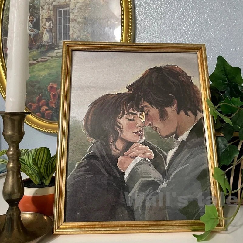 Pride and Prejudice Oil Painting - Blossoms&Moss