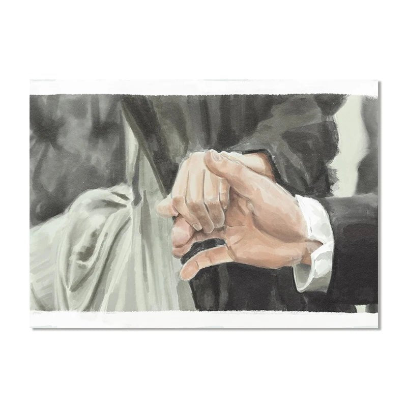 Pride and Prejudice Oil Painting - Blossoms&Moss