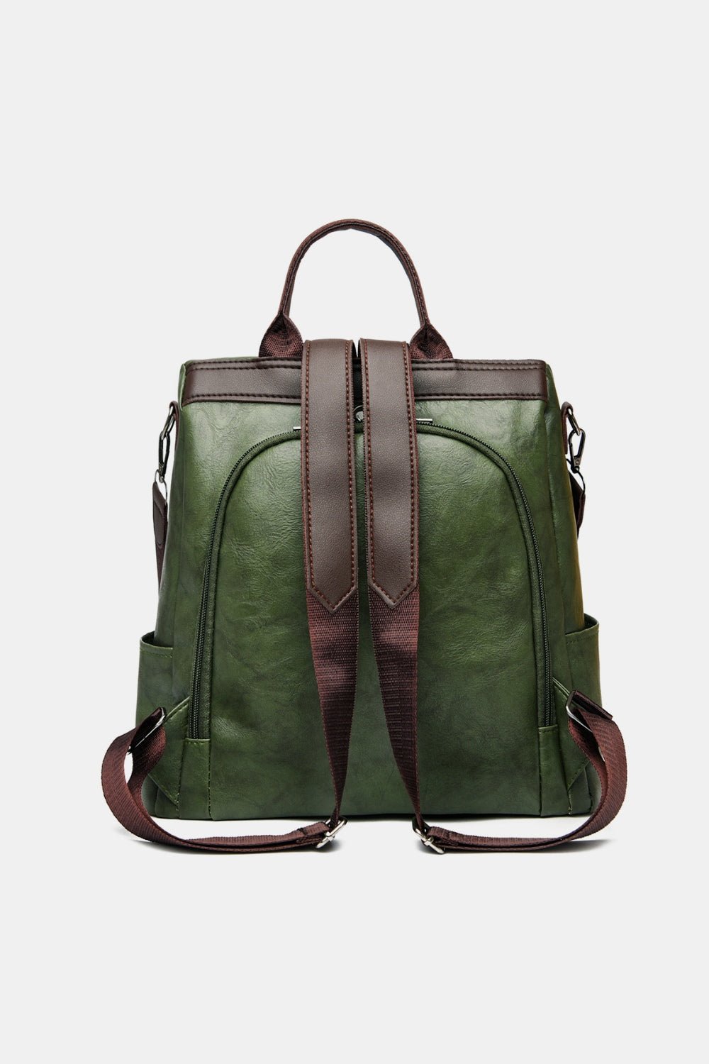 PU Leather Backpack Bag - Blossoms&Moss