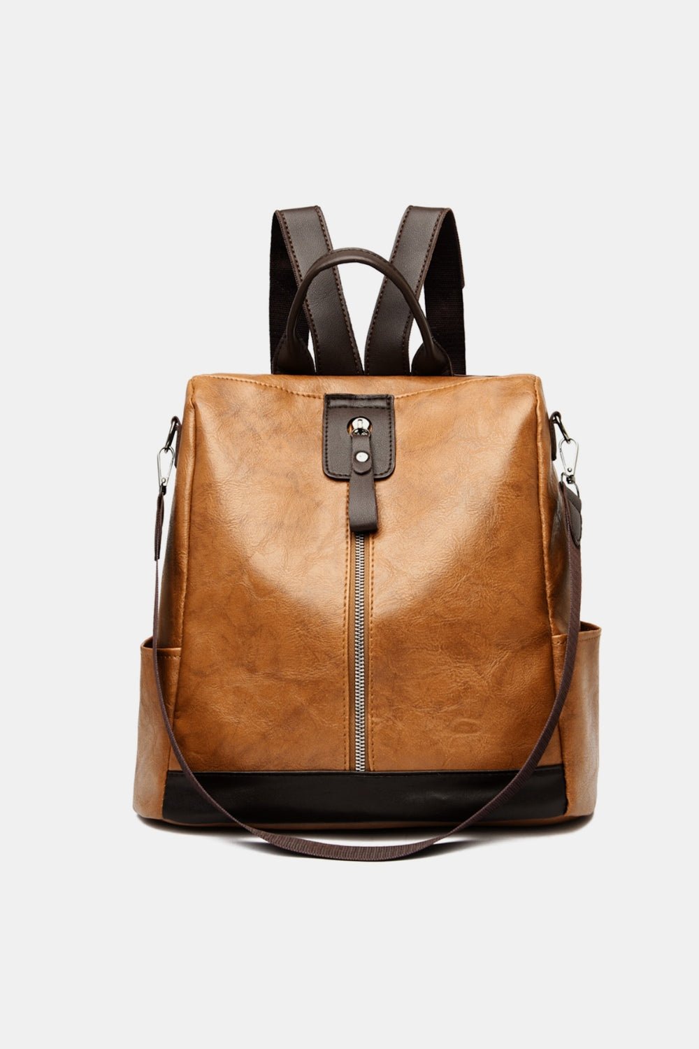 PU Leather Backpack Bag - Blossoms&Moss