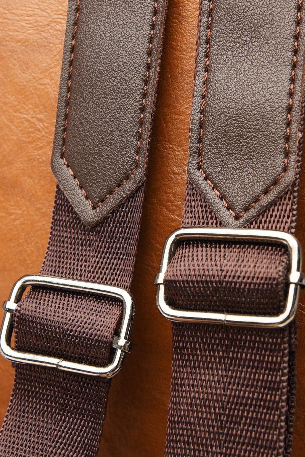 PU Leather Backpack Bag - Blossoms&Moss