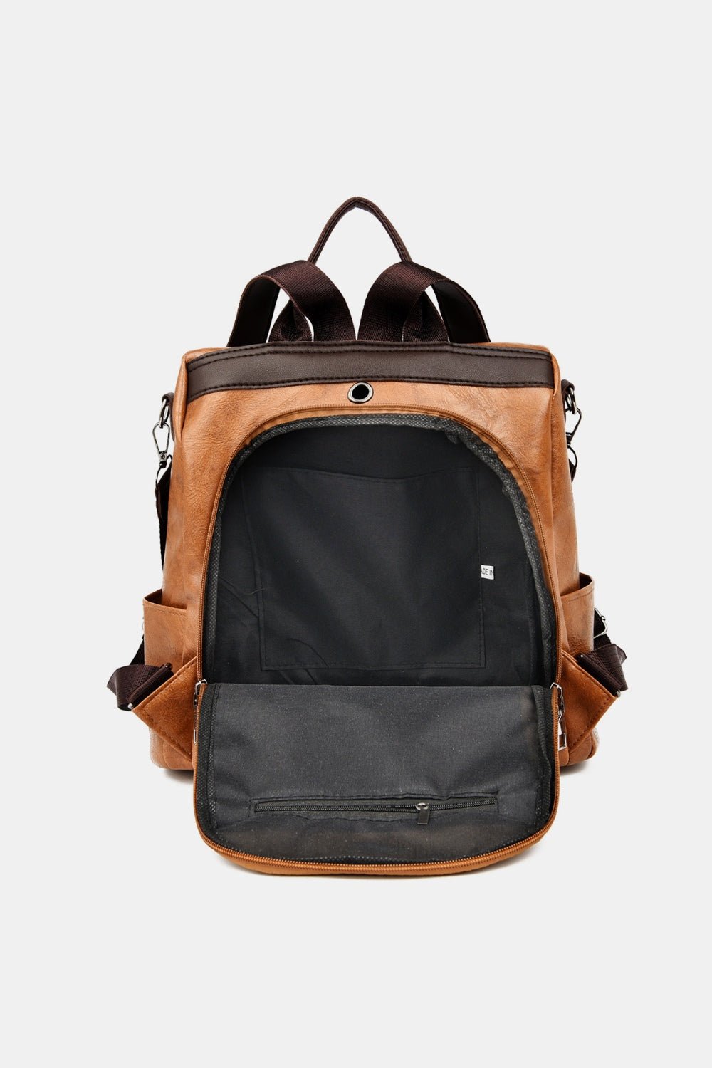 PU Leather Backpack Bag - Blossoms&Moss