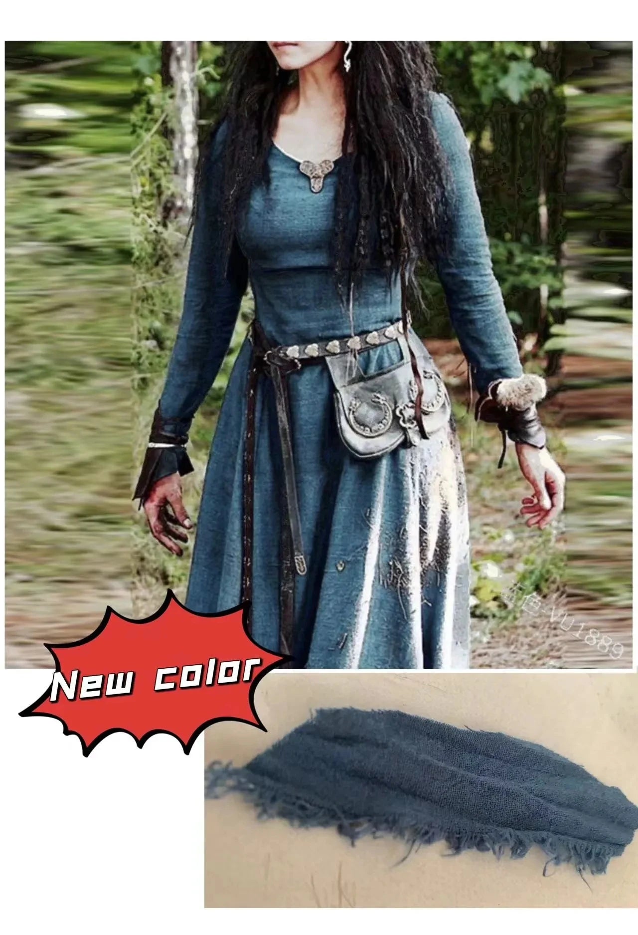 Renaissance dress - Blossoms&Moss