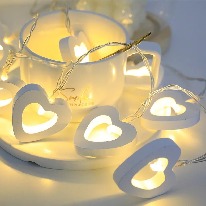 10pcs Queen of hearts aesthetic twinkle lights - Blossoms&Moss