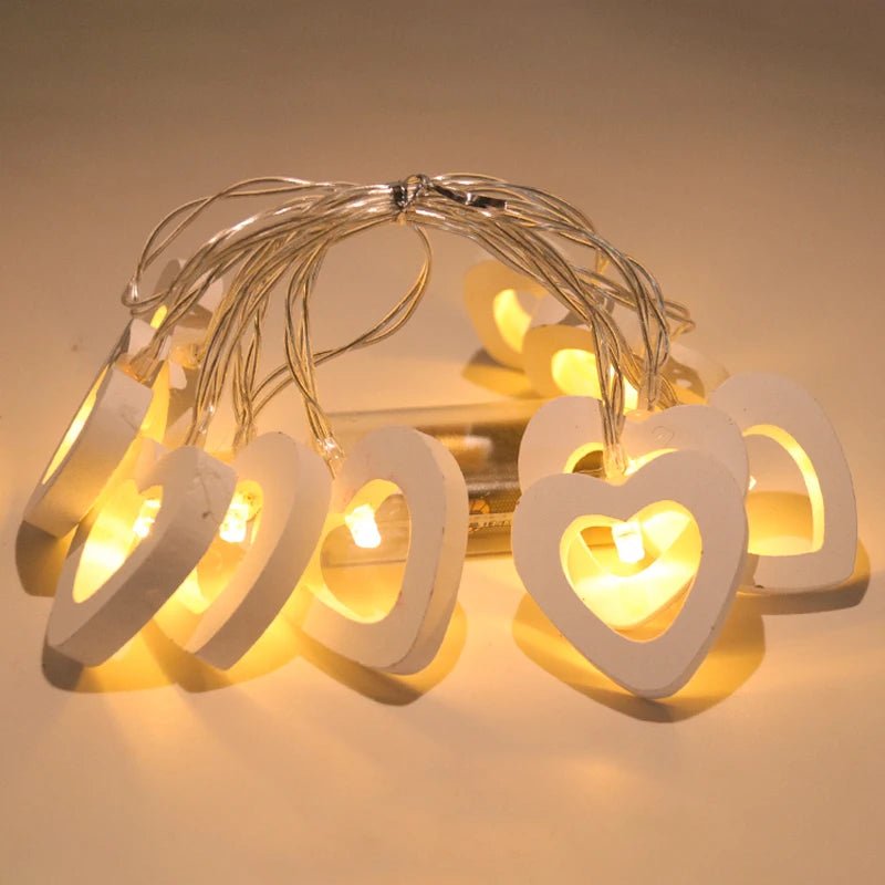 10pcs Queen of hearts aesthetic twinkle lights - Blossoms&Moss