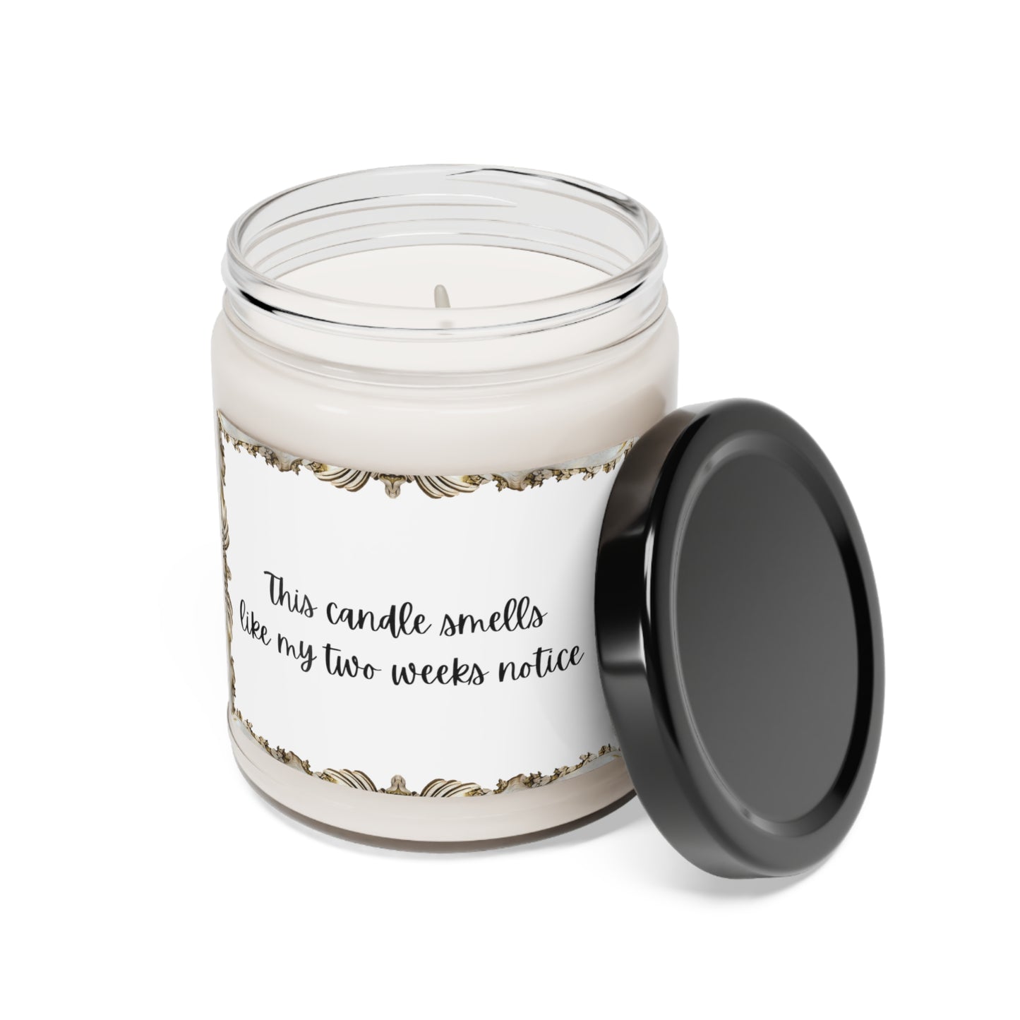 Two weeks notice Scented Soy Candle, 9oz