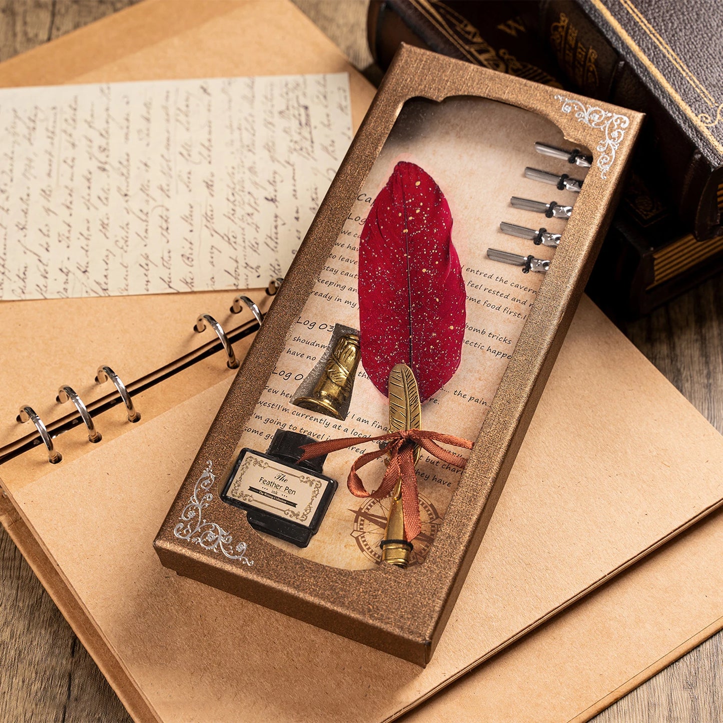 Quill Pen & ink set