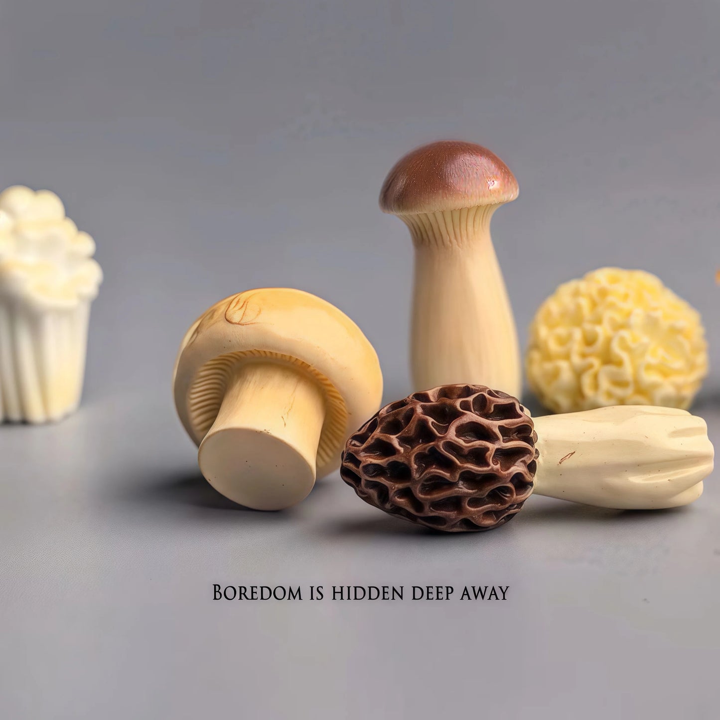 Mini mushroom desk ornament