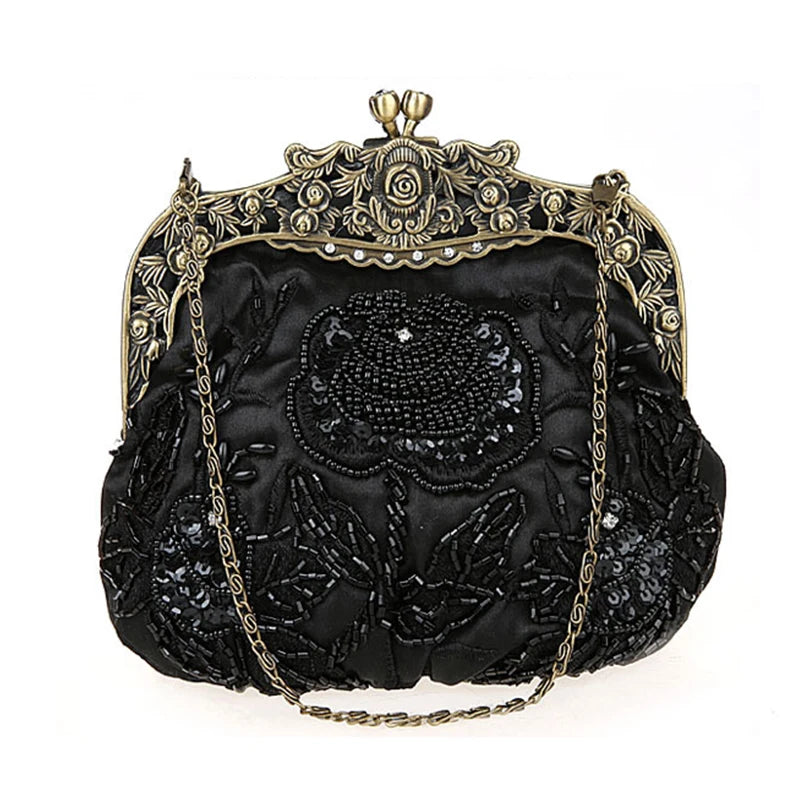 Vintage Beaded Evening Bag