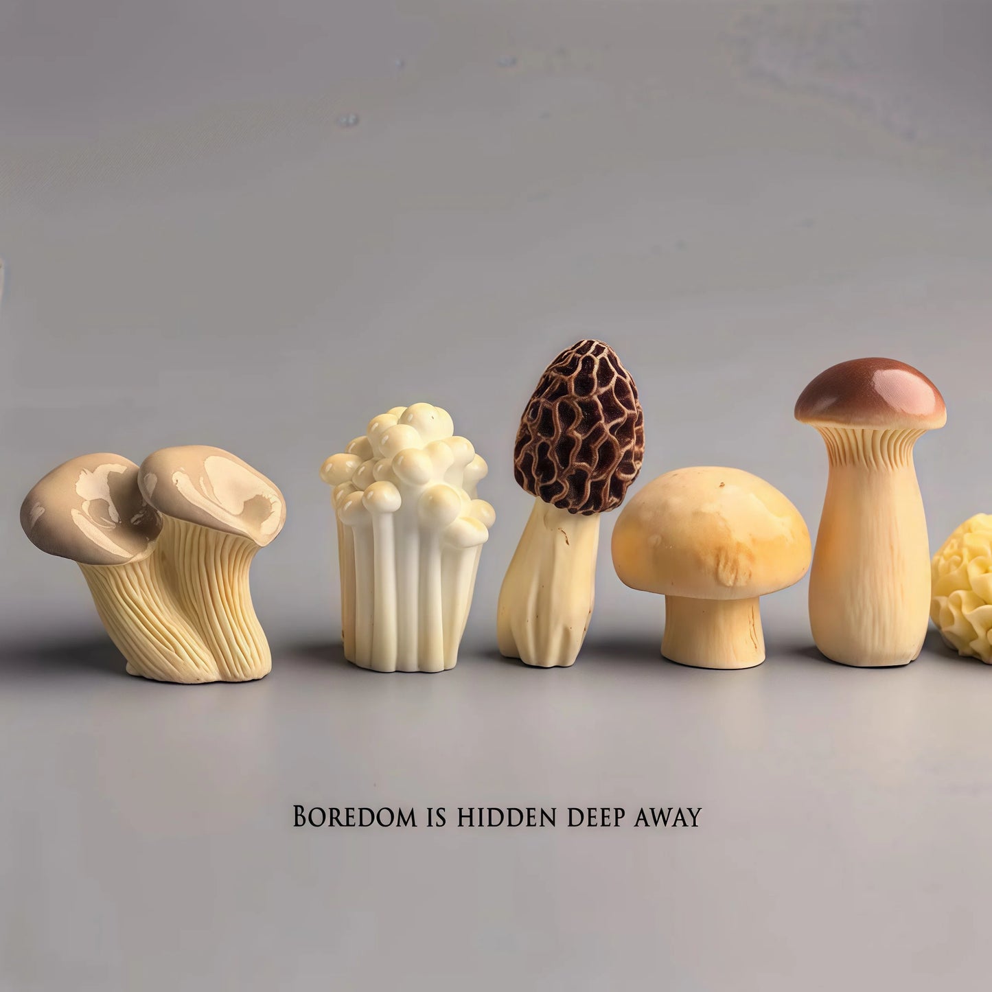 Mini mushroom desk ornament