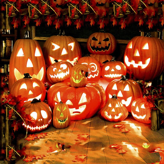 Light up Jack glowing lanterns