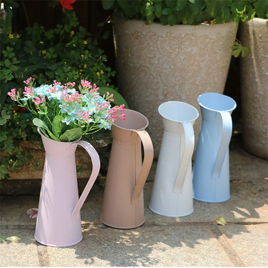 Pastel Watering can vase