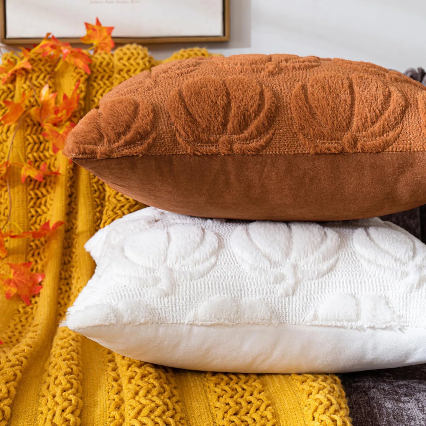 Autumn Pumpkin pillow cover