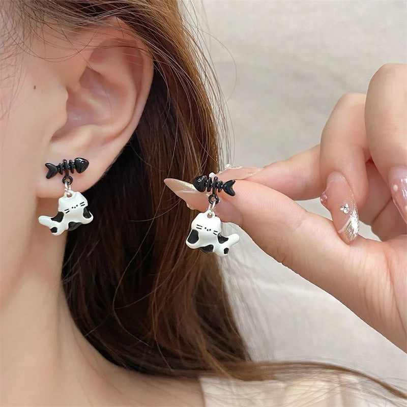 Prrrrfect pumpkin earrings