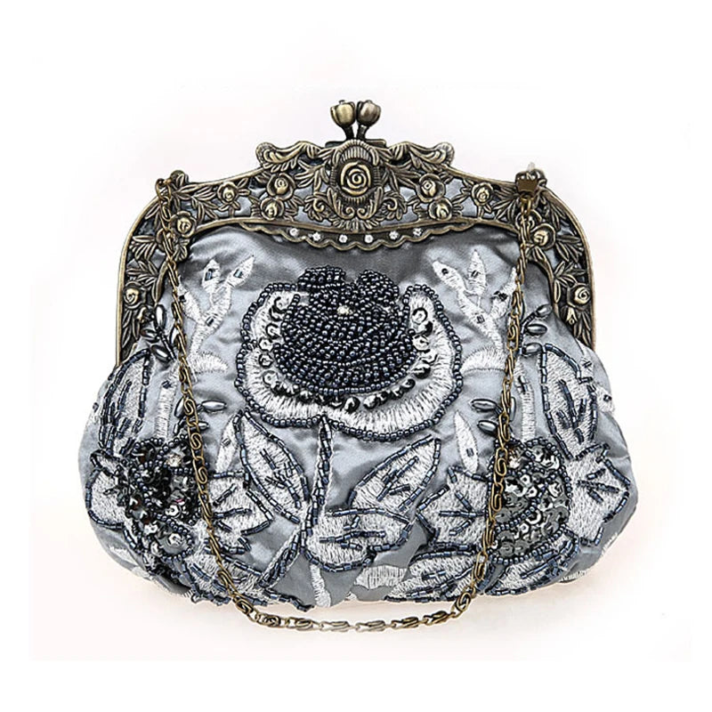 Vintage Beaded Evening Bag