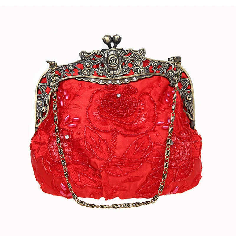 Vintage Beaded Evening Bag