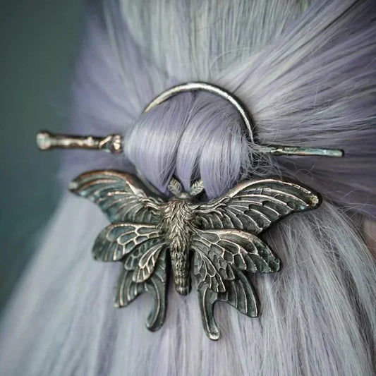 Vintage Moth hair piece