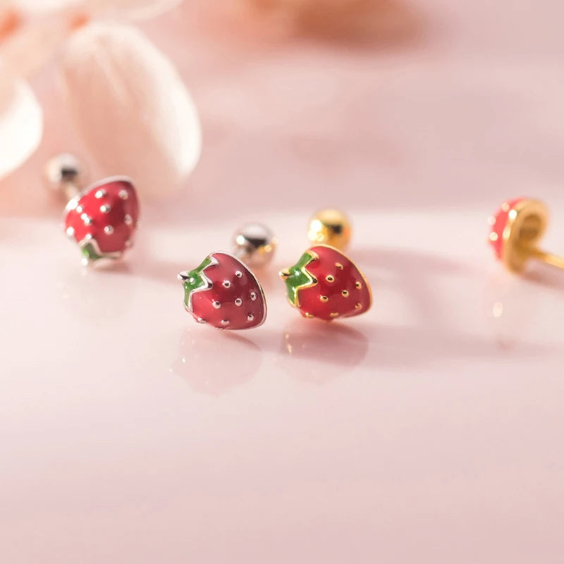 Strawberry studs