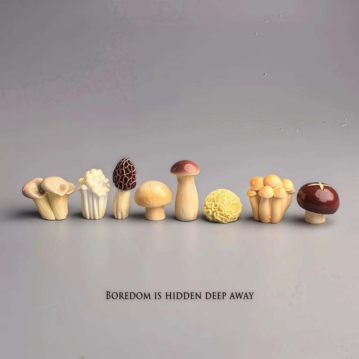 Mini mushroom desk ornament