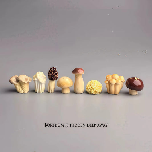 Mini mushroom desk ornament