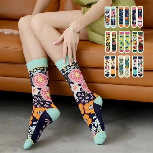 Anthro who? Art deco socks