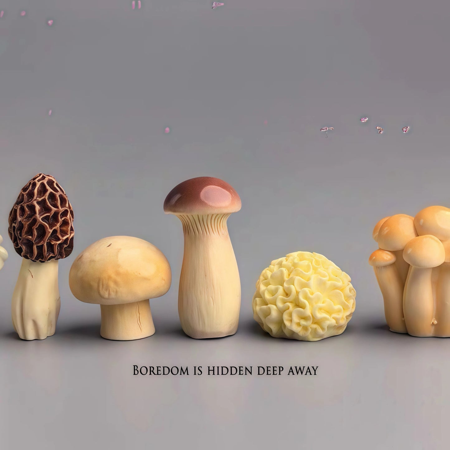 Mini mushroom desk ornament