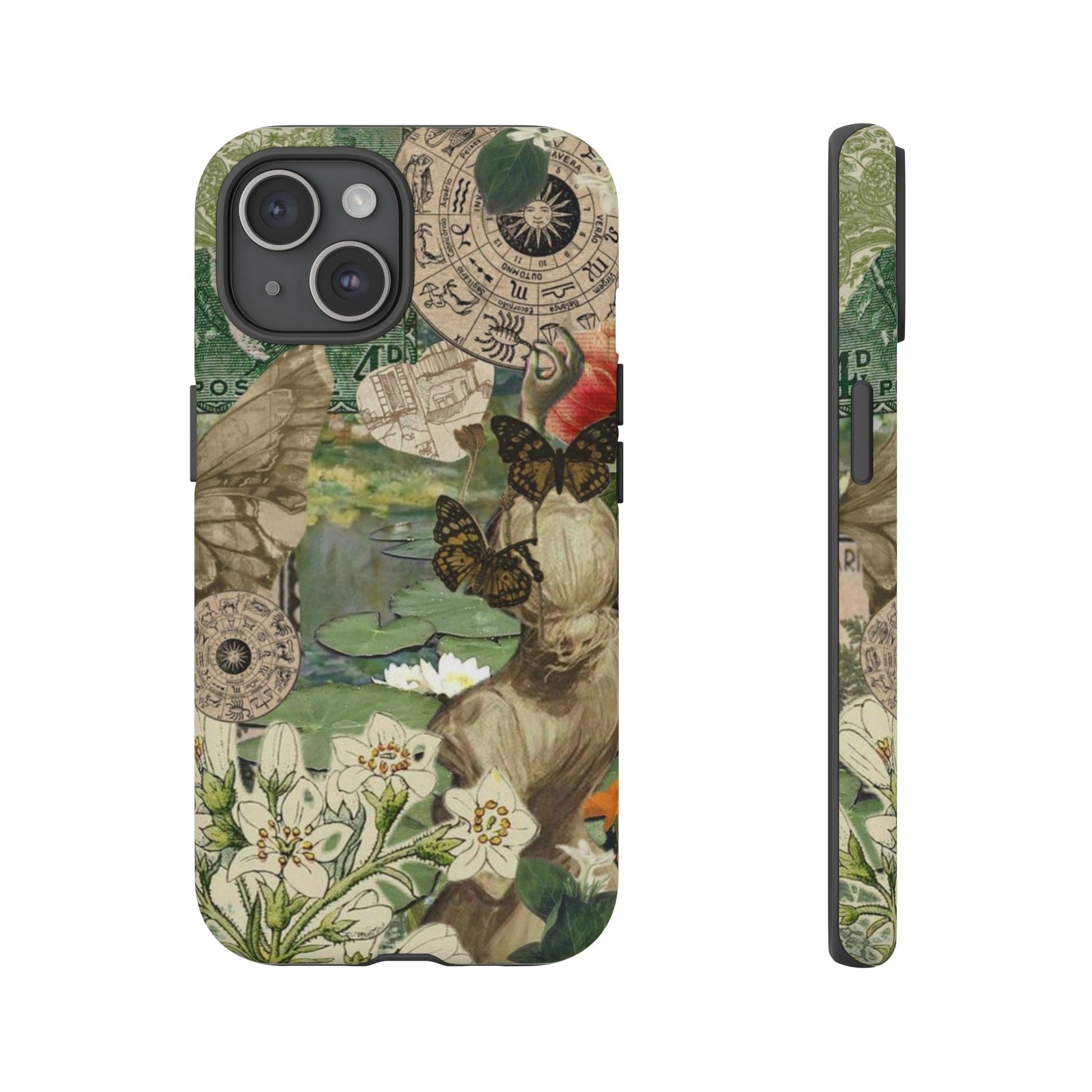 Aesthetic iPhone Tough Cases - Blossoms&Moss