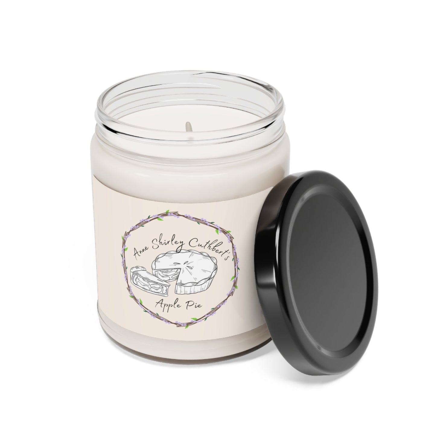 Anne Shirley Cuthbert’s Apple pie Soy Candle, 9oz - Blossoms&Moss