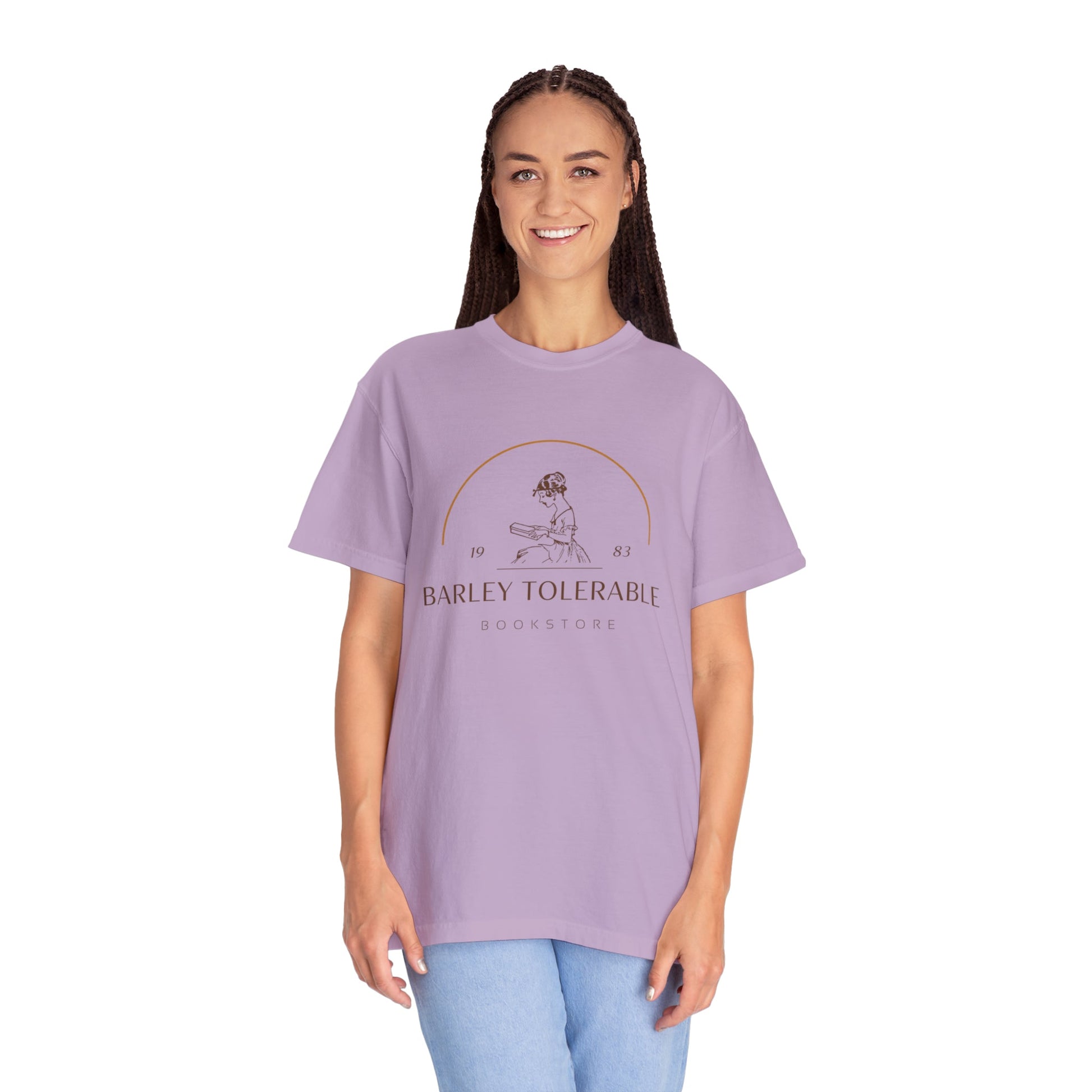 Barely Tolerable book club T-shirt - Blossoms&Moss