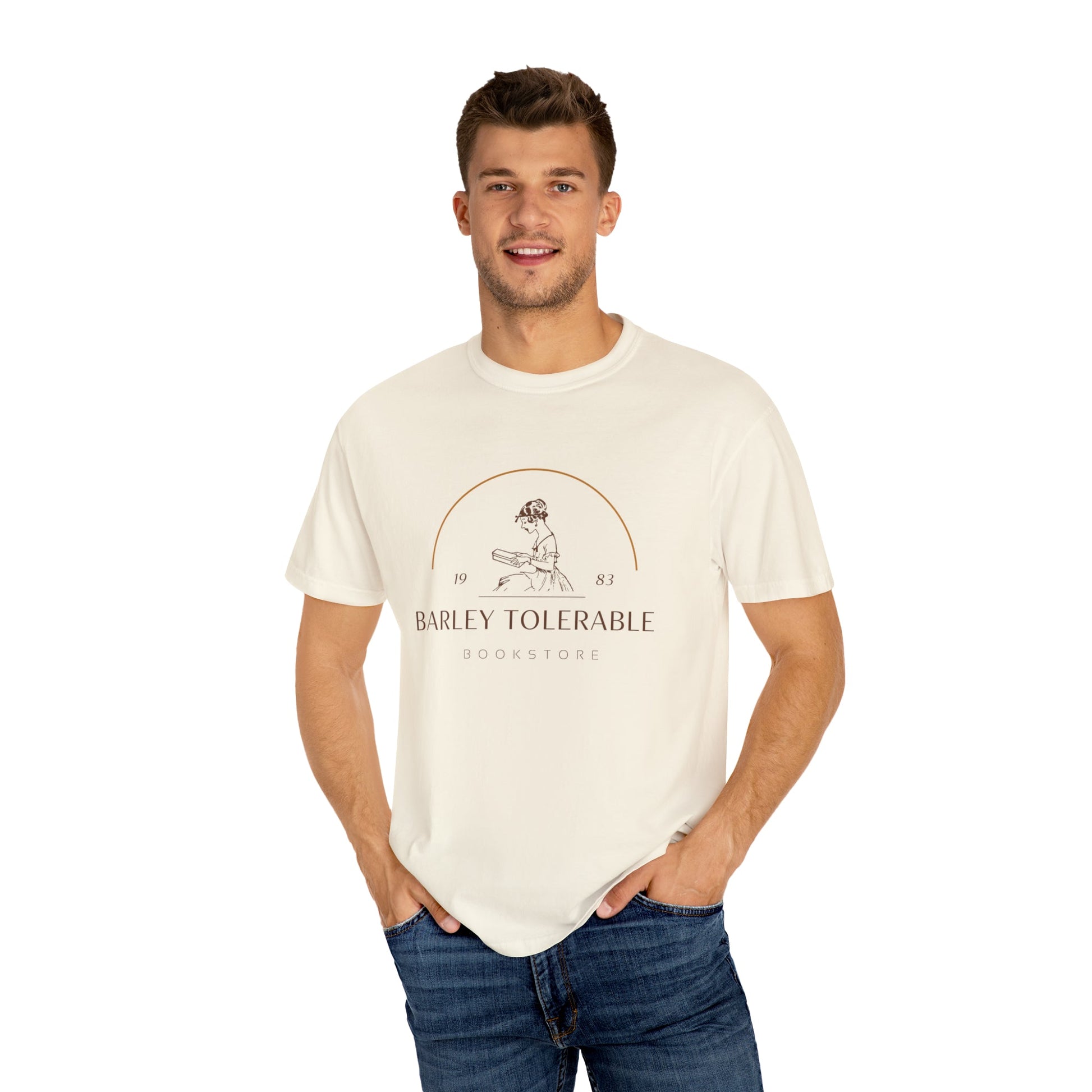 Barely Tolerable book club T-shirt - Blossoms&Moss