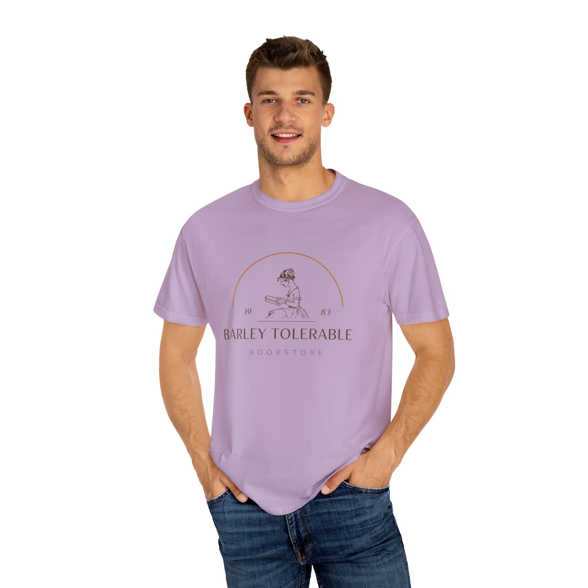 Barely Tolerable book club T-shirt - Blossoms&Moss