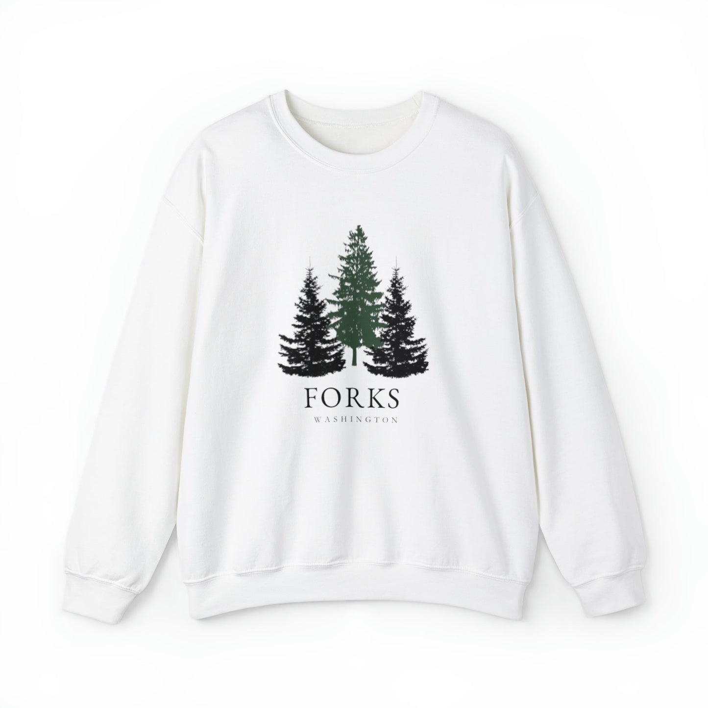 Bella’s fave Forks WA Crewneck Sweatshirt - Blossoms&Moss