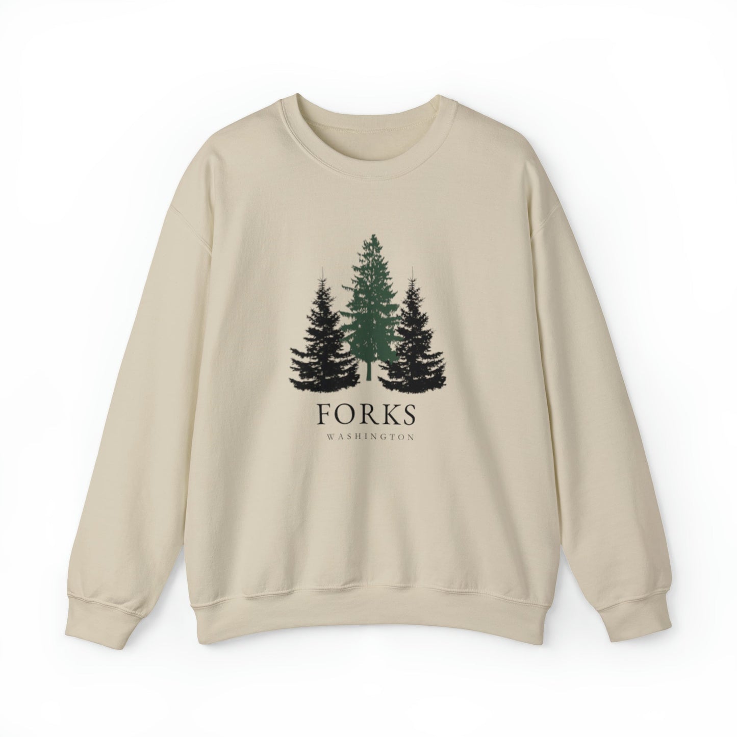 Bella’s fave Forks WA Crewneck Sweatshirt - Blossoms&Moss