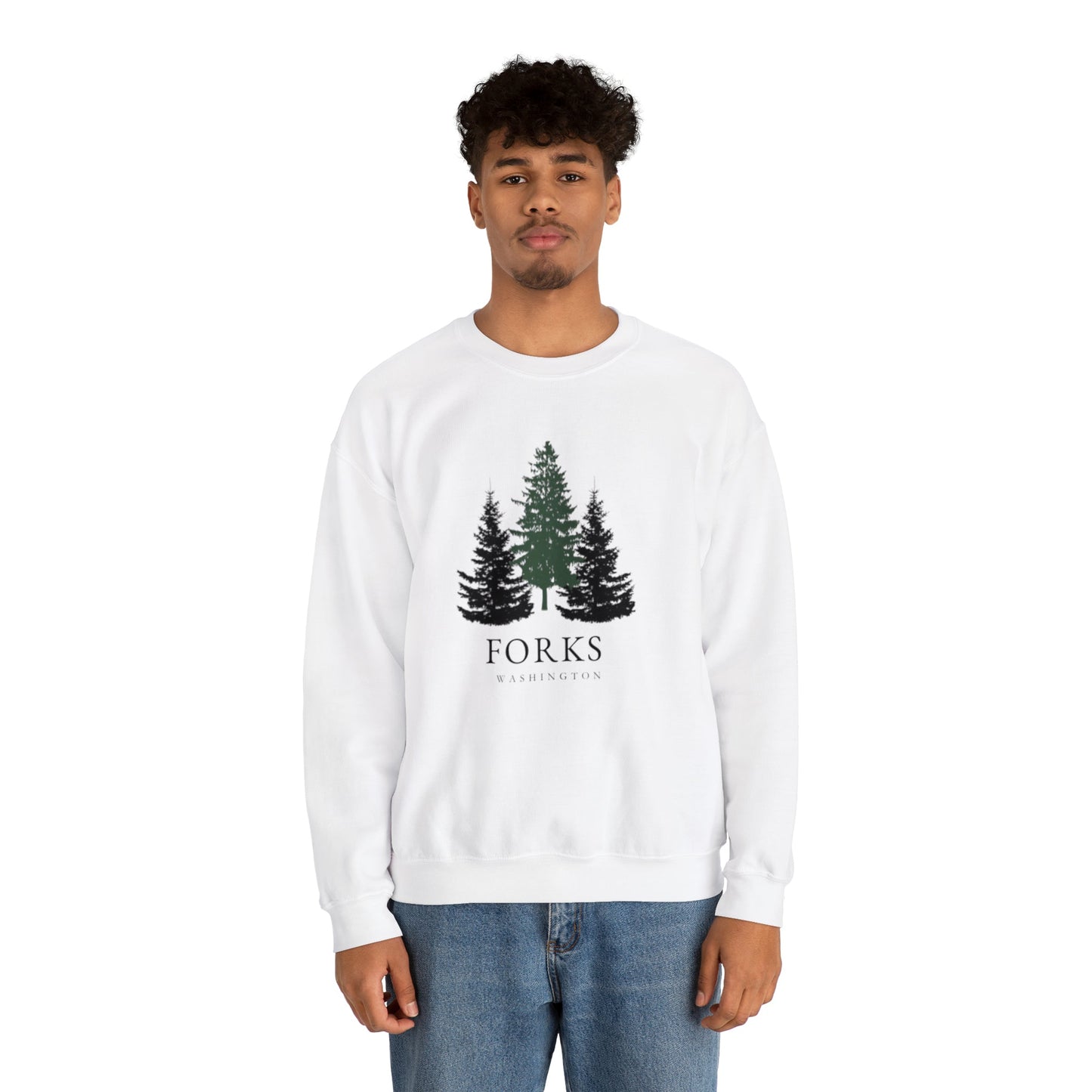 Bella’s fave Forks WA Crewneck Sweatshirt - Blossoms&Moss