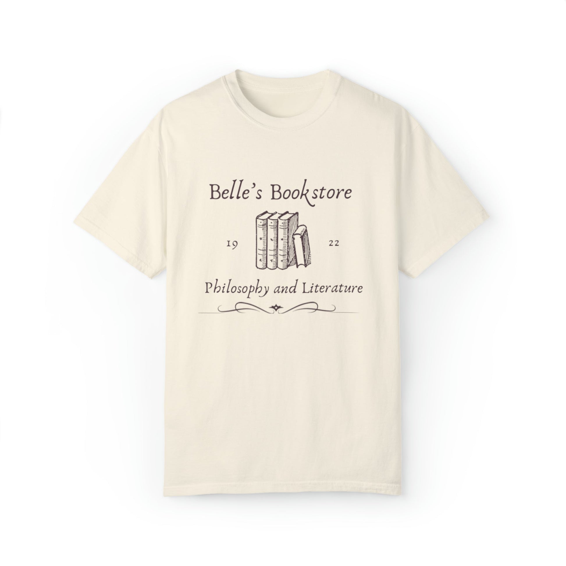 Belle’s Bookstore T-shirt - Blossoms&Moss