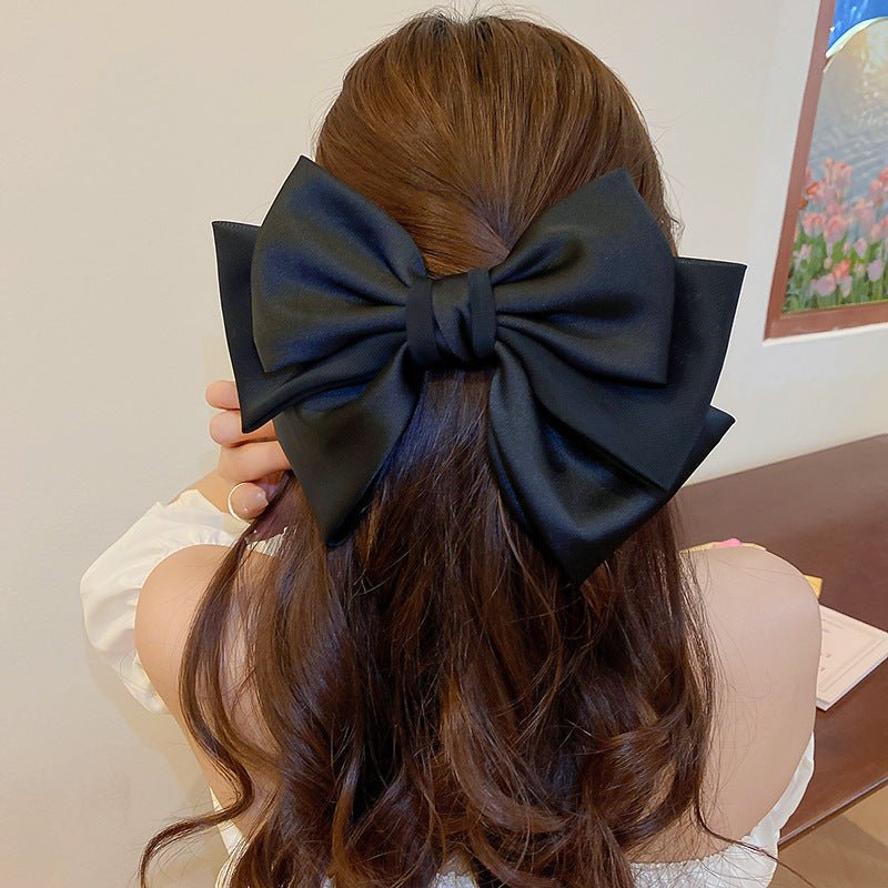 Bow Cloth Hair Clip - Blossoms&Moss