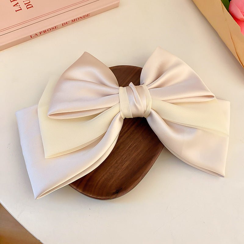 Bow Cloth Hair Clip - Blossoms&Moss