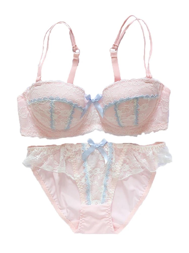 Bridgerton blues lingerie set - Blossoms&Moss