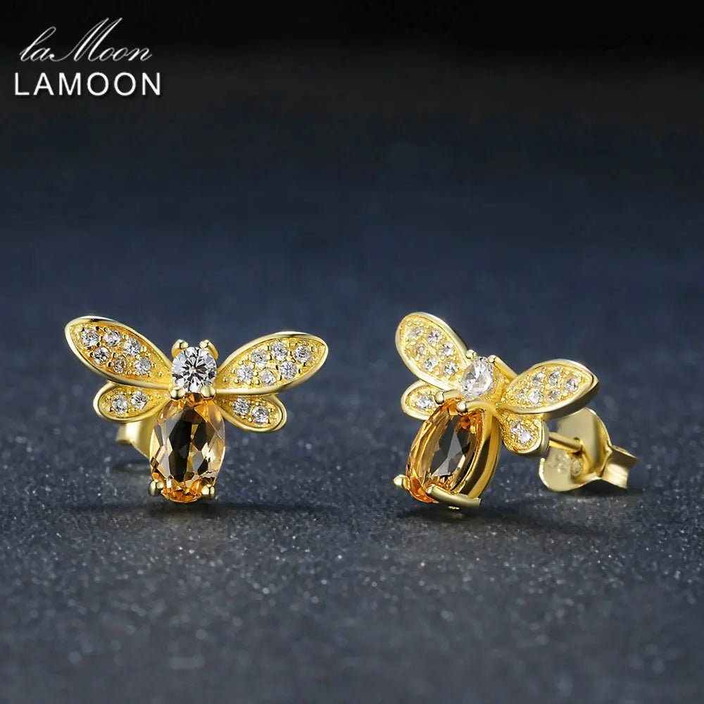 Bumbles & bees earrings - Blossoms&Moss