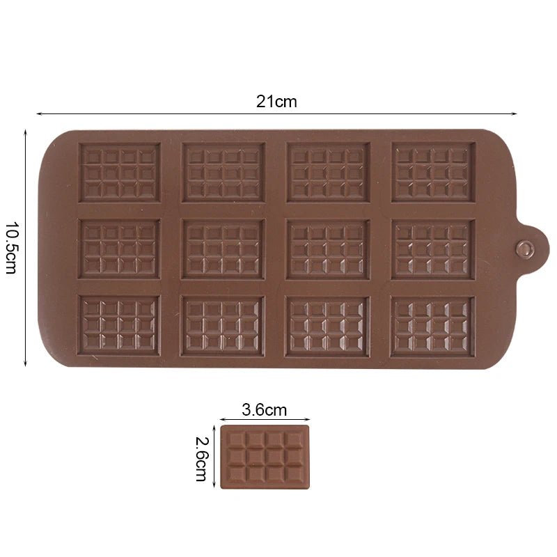 Chocolate Bar molds - Blossoms&Moss