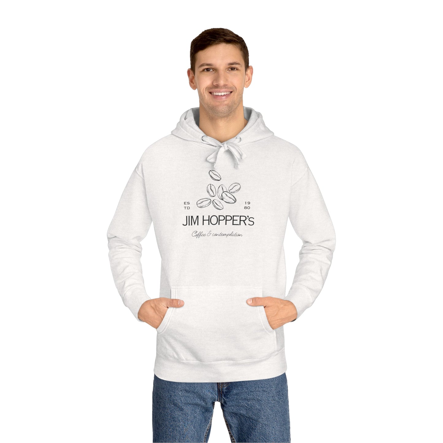 Coffee & contemplation Hoodie - Blossoms&Moss